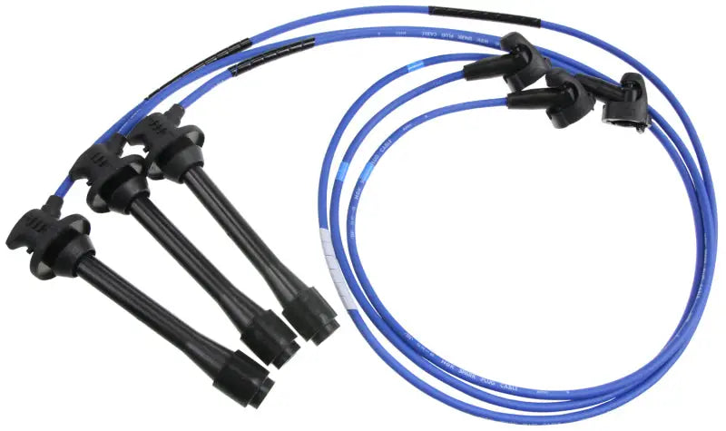 Blue spark plug wire set for NGK Toyota 4Runner 1996-2002 spark plug wire replacement