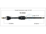 NI-8682 Trakmotive Cv Axle Shaft - CV