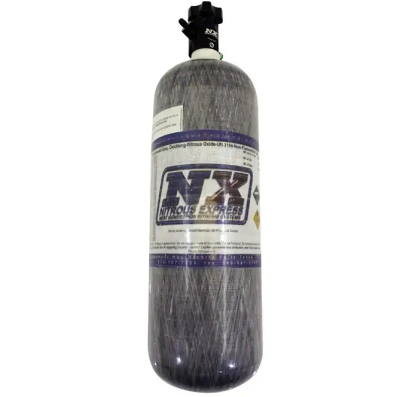 Nitrous Express Composite Bottle w/Lightning 500 Valve (6.79 Dia x 23.25 Tall) - Truck & Automotive