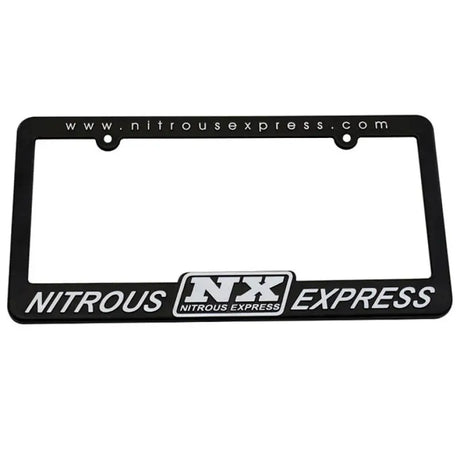 Nitrous Express License Plate Frame - Truck & Automotive