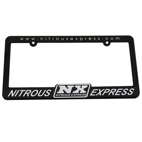 Nitrous Express License Plate Frame - Truck & Automotive