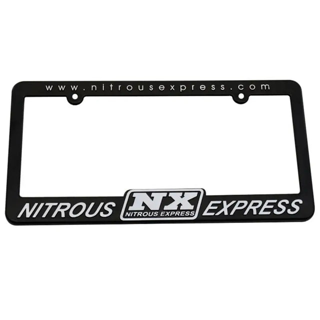 Nitrous Express License Plate Frame - Truck & Automotive
