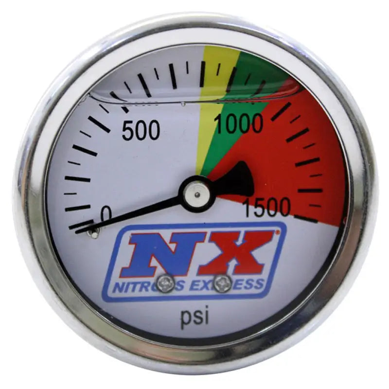 NITROUS EXP 15508 Nitrous Express Nitrous Pressure Gauge Only (0-1500 PSI)