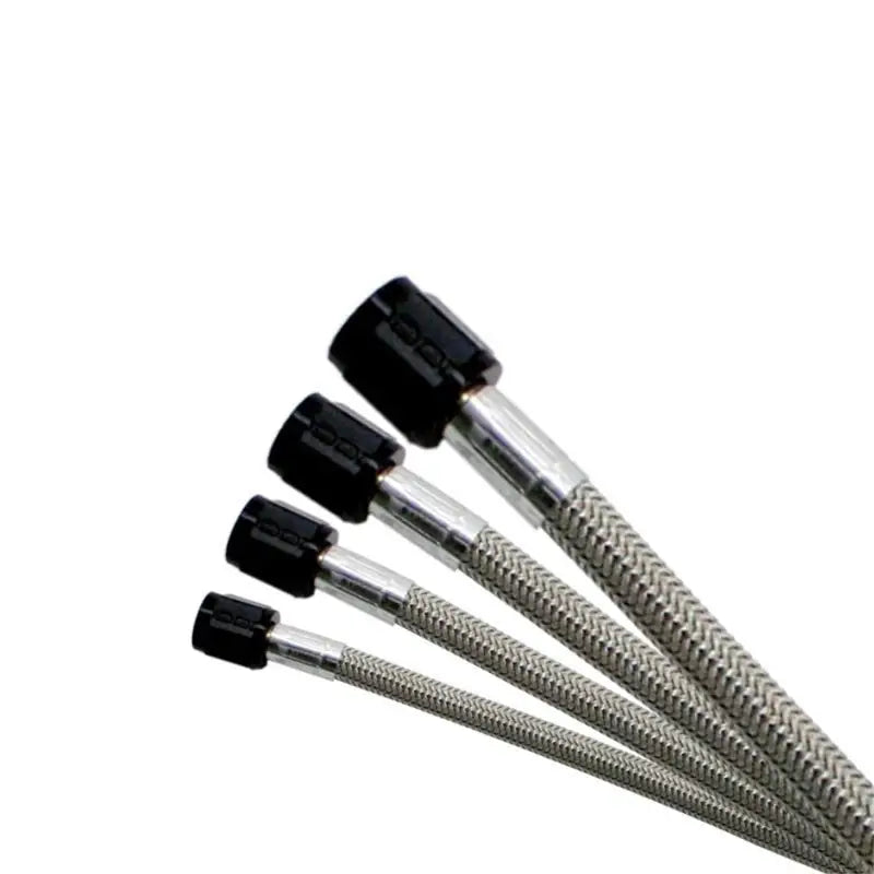Nitrous Express 10124 Nitrous Express SHO Hose 2ft 4AN Hose w/4AN & 3AN Nut Ends