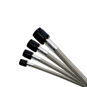 Nitrous Express 10124 Nitrous Express SHO Hose 2ft 4AN Hose w/4AN & 3AN Nut Ends