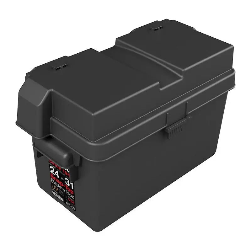NOCO BG31 Snap-Top Battery Box Group 24–31 Black - Battery Box