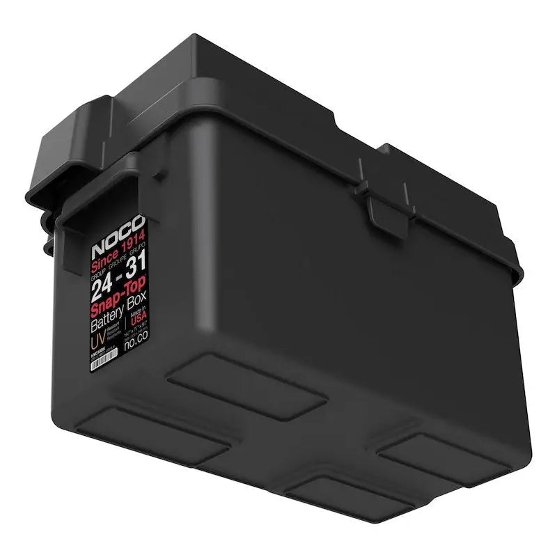 NOCO BG31 Snap-Top Battery Box Group 24–31 Black - Battery Box