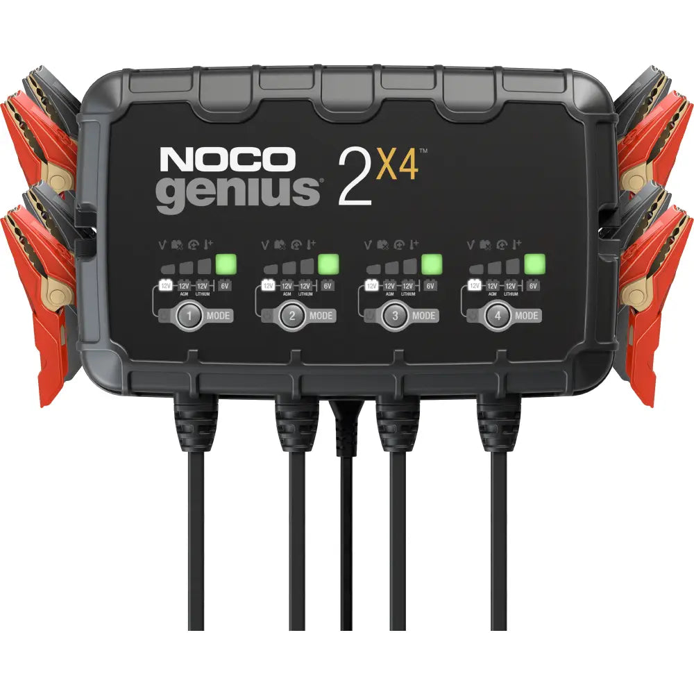 Noco Genius Multi Bank Chargers Tools Genius2X4 - 2X4 Charger