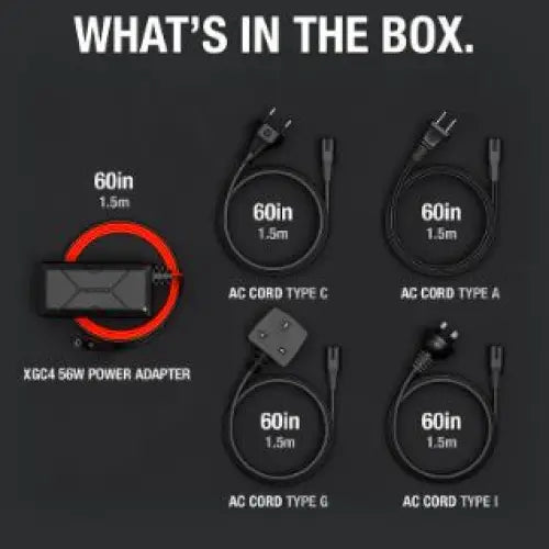 Noco XGC4 56W Power Adapter for Efficient Charging - Battery Jump Starter Power Supply