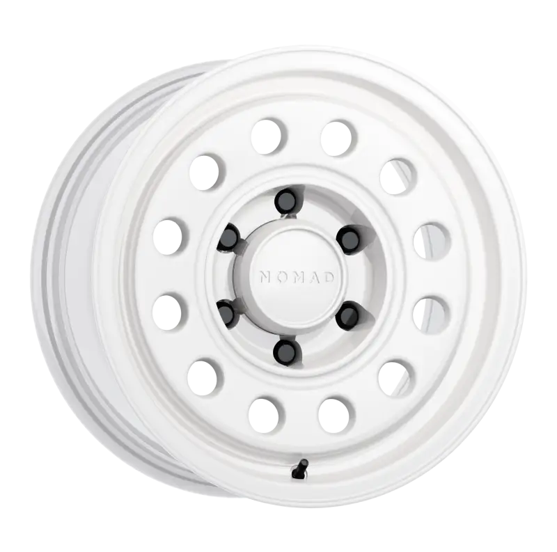Nomad N501SA Convoy 17x8.5in / 6x139.7 BP / 0mm Offset / 106.1mm Bore - Gloss White Wheel - Wheels