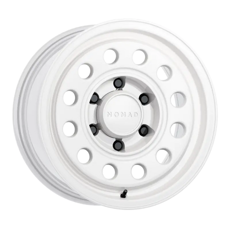 Nomad N501SA Convoy 17x8.5in / 6x139.7 BP / 0mm Offset / 106.1mm Bore - Gloss White Wheel - Wheels