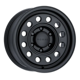 Nomad N501SB Convoy 15x7in / 6x139.7 BP / -10mm Offset / 107.95mm Bore - Satin Black Wheel