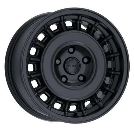 Nomad N502SB Arvo 17x8.5in / 6x139.7 BP / 0mm Offset / 106.1mm Bore - Satin Black Wheel - Wheels