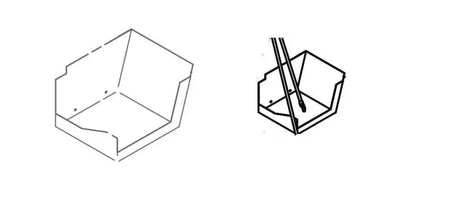 618902 Refrigerator Burner Box Base