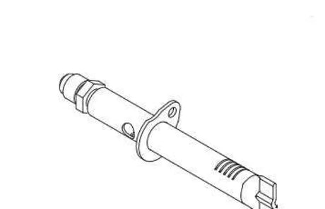 636868 Refrigerator Burner Tube