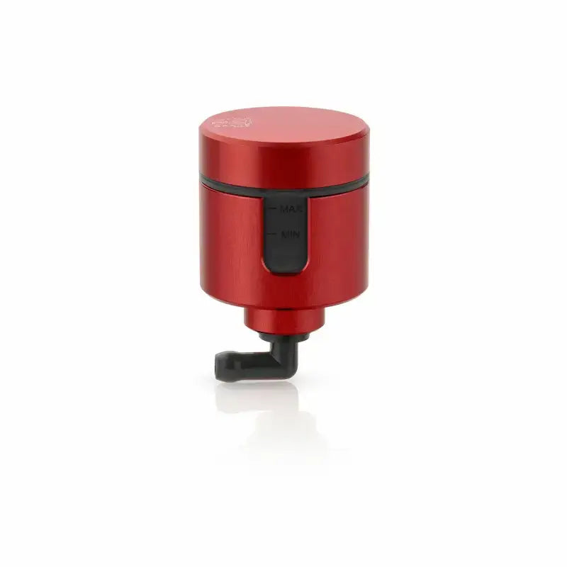 Red Notch Clutch Reservoir with black elbow fitting for clutch reservoir red upgrade