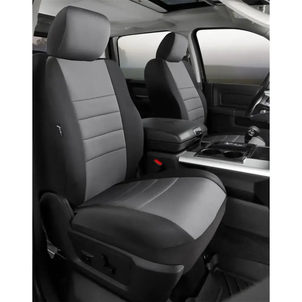NP97-69 GRAY FIA Np Front Bucket Seat Cover Ford Bro