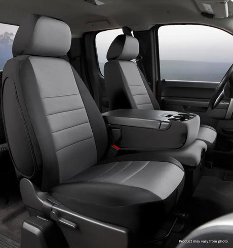 NP98-38 GRAY FIA Np Front 19 Silv/Sier - Seat Cover