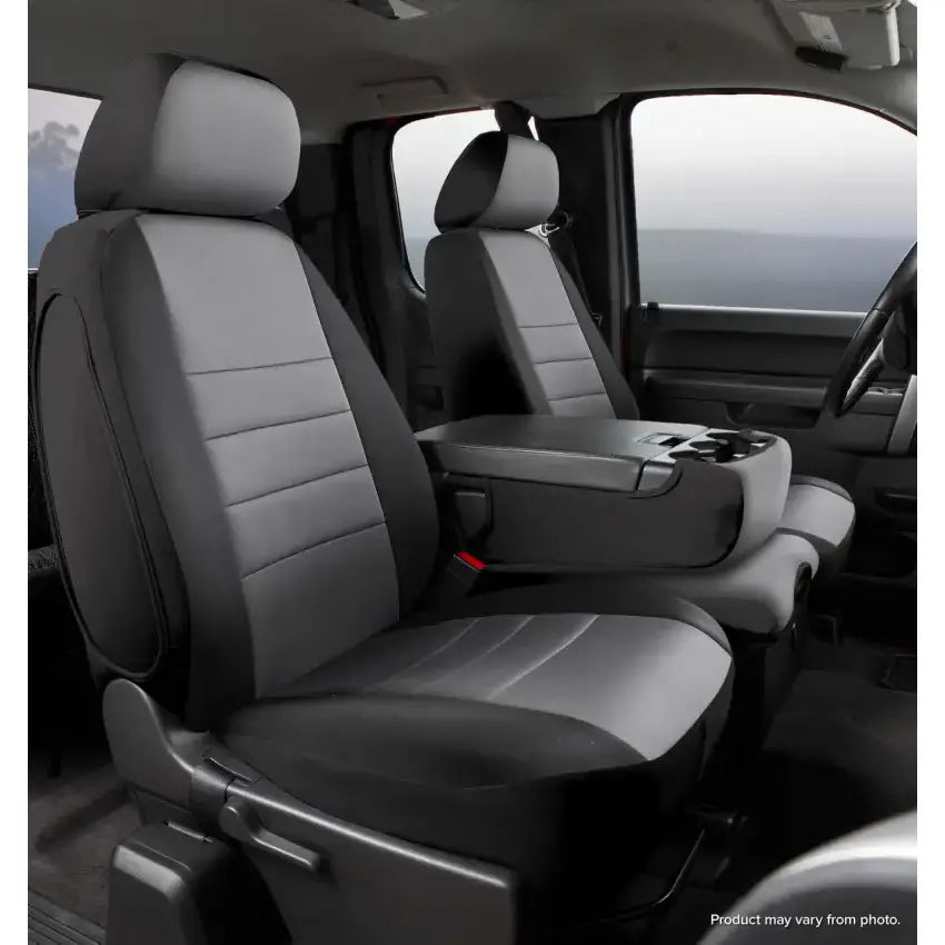 NP98-38 GRAY FIA Np Front 19 Silv/Sier - Seat Cover