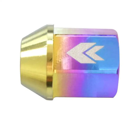 NRG 200 Series M12 X 1.5 Titanium Lug Nut Set - 21 Pc w/Lock Key Socket - Neochrome 