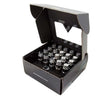 NRG NRG 700 Series M12 X 1.25 Steel Lug Nut w/Dust Cap Cover Set 21 Pc w/Locks & Lock Socket - Silver