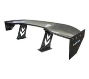 NRG NRG Carbon Fiber Spoiler - Universal (59in.) NRG Logo Large End Plates
