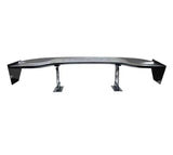 NRG Carbon Fiber Spoiler - Universal (59in.) NRG Logo Large End Plates 