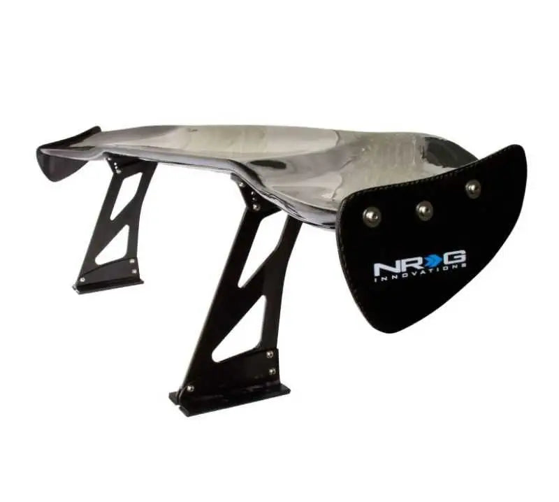 NRG Carbon Fiber Spoiler - Universal (69in.) w/NRG Logo 