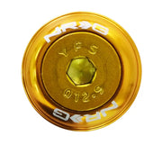Rose gold nrg fender washer bolt with hex socket for fender washer kit accessory
