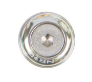 NRG NRG Fender Washer Kit w/Rivets For Metal (Silver) - Set of 10