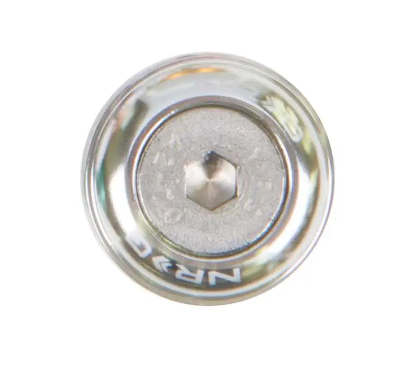 NRG NRG Fender Washer Kit w/Rivets For Metal (Silver) - Set of 10
