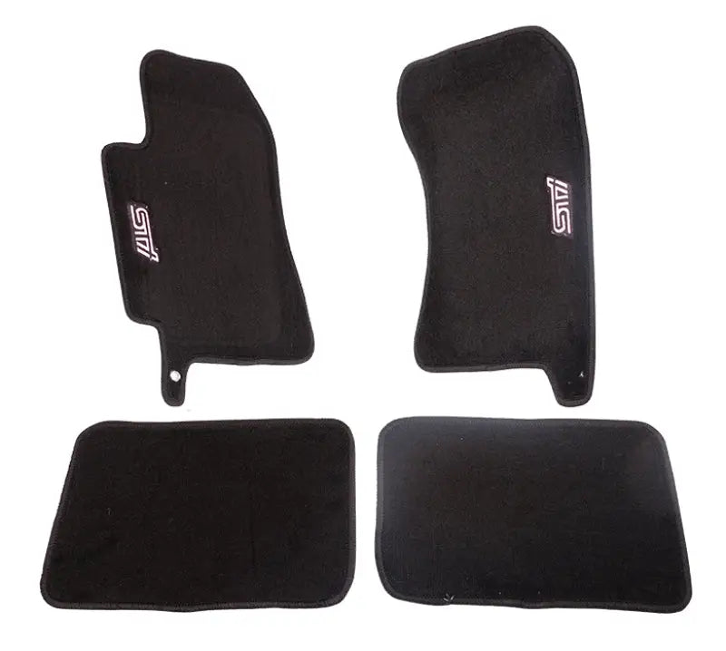 NRG Floor Mats - 04-07 Subaru WRX STI (STi Logo) - 4pc. - Truck & Automotive