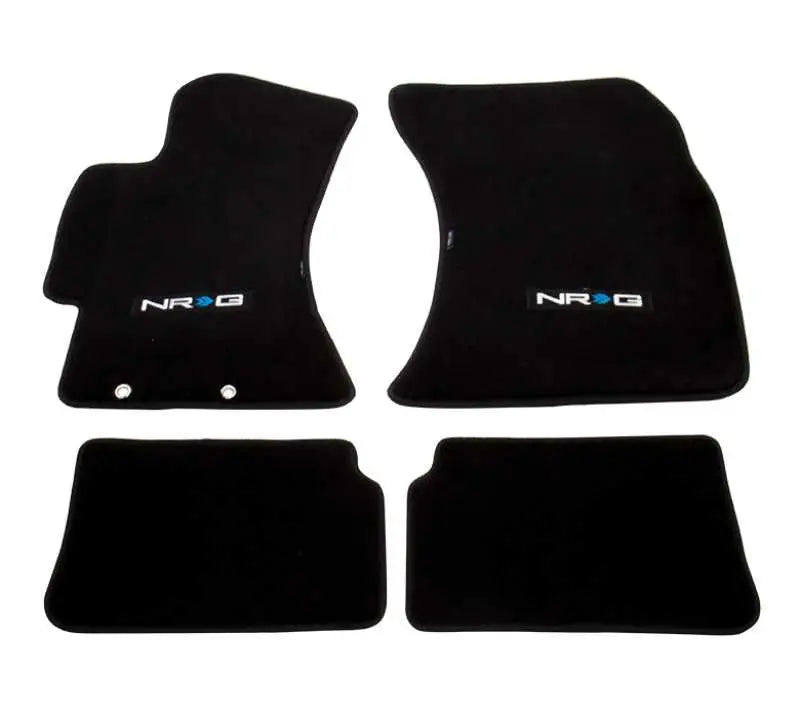 NRG NRG Floor Mats - 2009-2011 Subaru Impreza WRX/STi (NRG Logo) - 4pc.