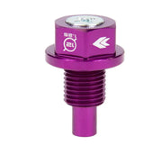 Purple anodized aluminum drain plug for NRG Magnetic Oil Drain Plug M12X1.25 Infiniti/Lexus/Nissan/Toyota