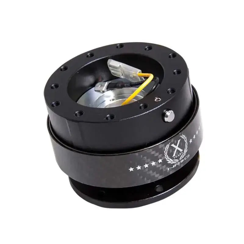 NRG Quick Release Gen 2.0 - Black Body / Black Carbon Fiber Ring 
