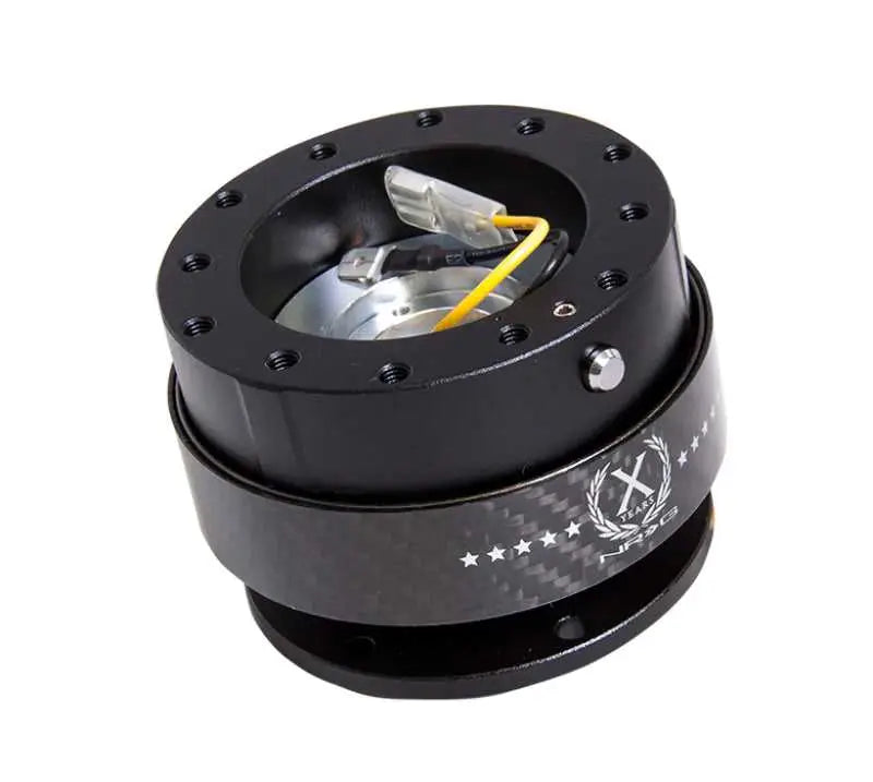 NRG Quick Release Gen 2.0 - Black Body / Black Carbon Fiber Ring 