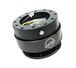 NRG NRG Quick Release Gen 2.0 - Black Body / Black Carbon Fiber Ring