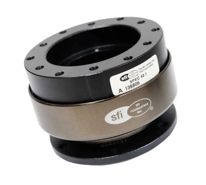 NRG Quick Release Gen 2.0 - Black Body / Chrome Ring SFI Spec 42.1 