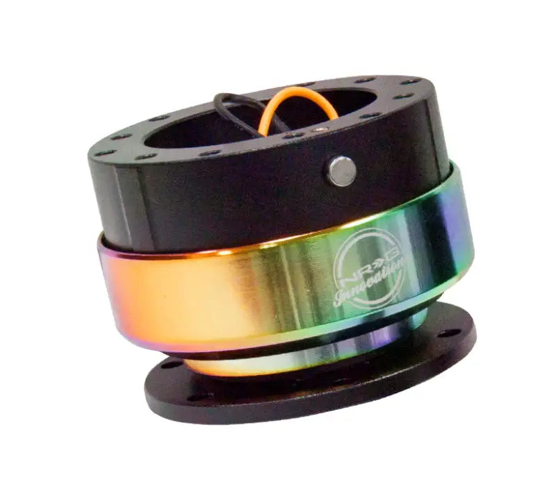NRG Quick Release Gen 2.0 - Black Body / Neochrome Ring - Truck & Automotive