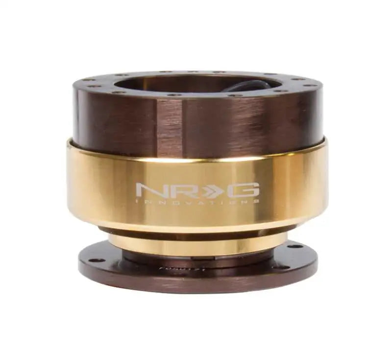 NRG Quick Release Gen 2.0 - Bronze Body / Chrome Gold Ring 