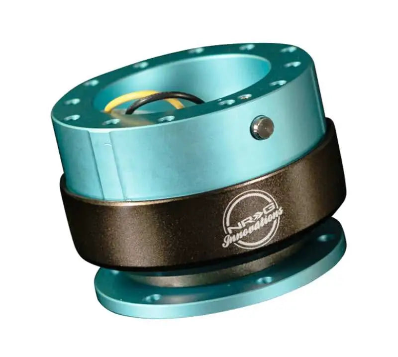 NRG NRG Quick Release Gen 2.0 - Minty Fresh Body / Titanium Chrome Ring