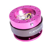 NRG NRG Quick Release Gen 2.0 - Pink Body / Titanium Chrome Ring
