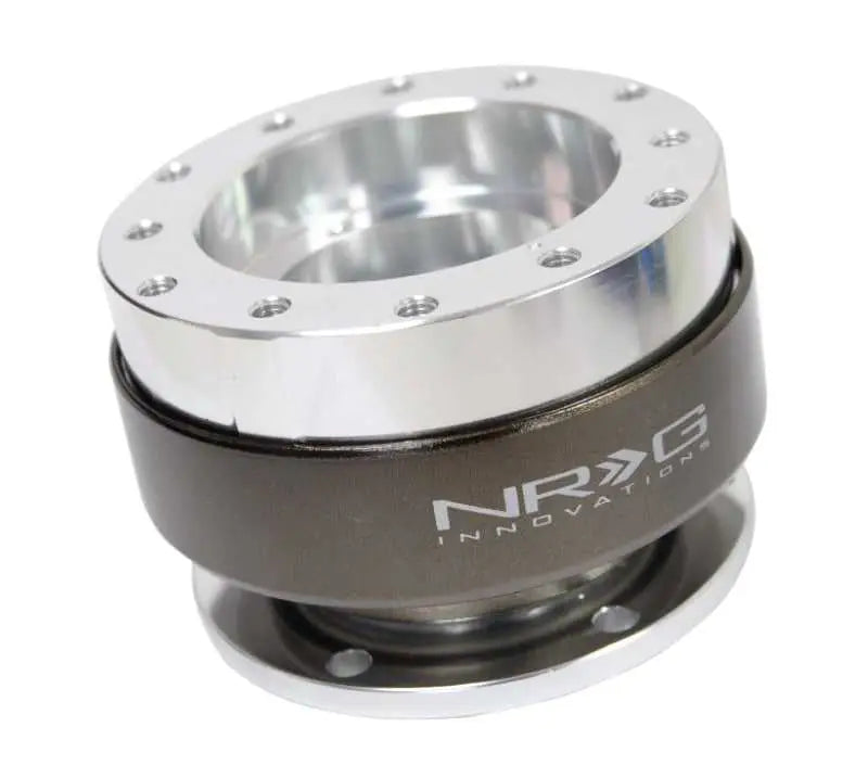 NRG NRG Quick Release Gen 2.0 - Silver Body / Chrome Ring SFI Spec 42.1
