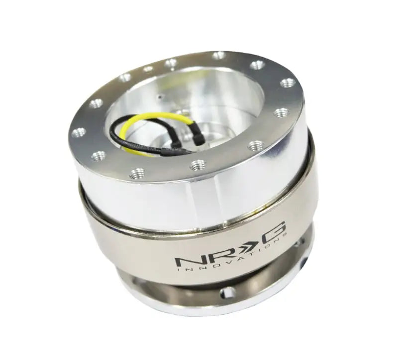 NRG Quick Release Gen 2.0 - Silver Shiny Body / Brushed Ring - Truck & Automotive