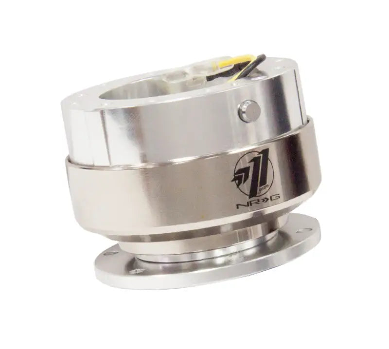 NRG Quick Release Gen 2.0 - Silver Shiny Body / Brushed Ring - Truck & Automotive