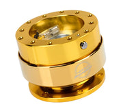 NRG Quick Release - Gold Body/Chrome Ring - Truck & Automotive