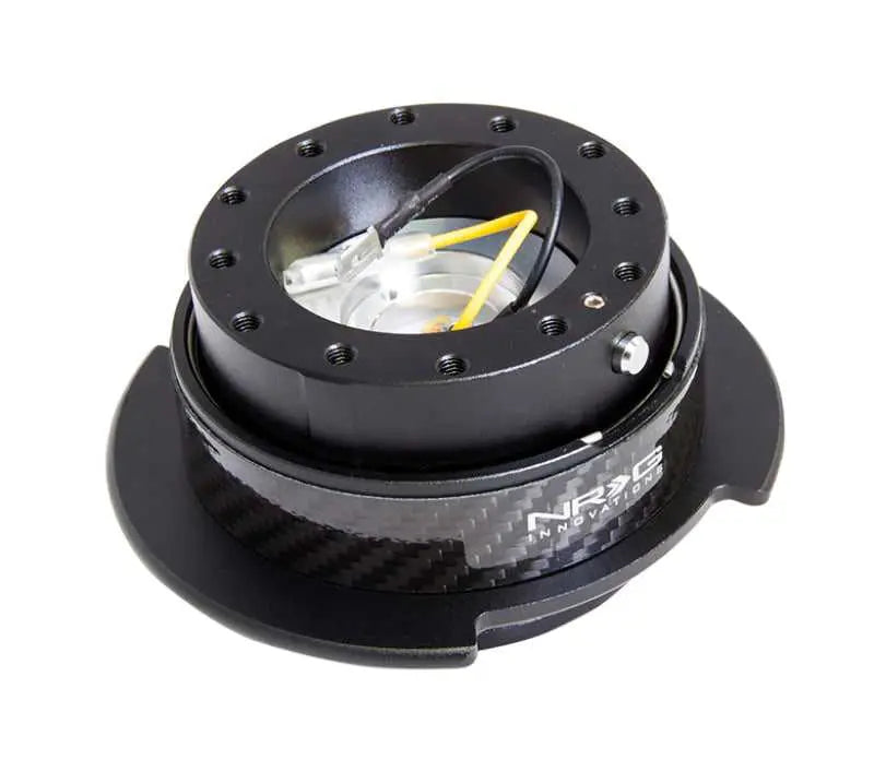 NRG NRG Quick Release Kit Gen 2.5 - Black / CF Ring