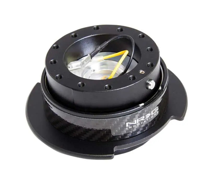 NRG Quick Release Kit Gen 2.5 - Black / CF Ring 