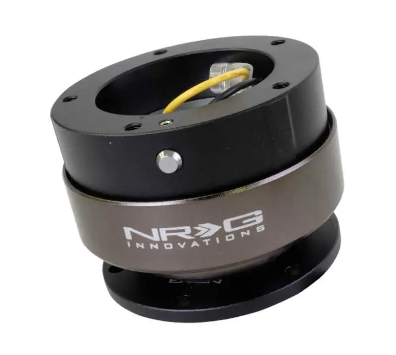 NRG NRG Quick Release Kit Gen 2.5 - Black / Black Ring (5 Hole)