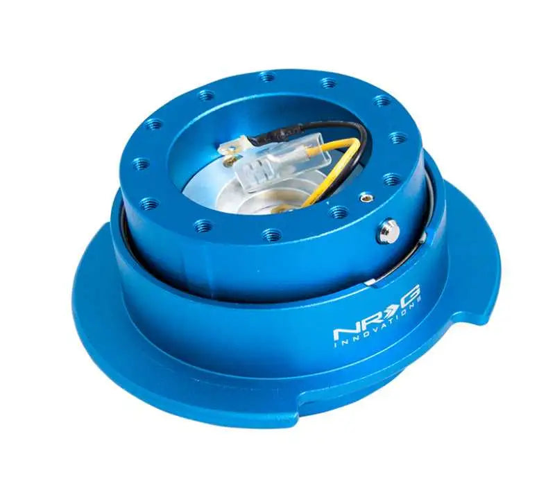 NRG NRG Quick Release Kit Gen 2.5 - Blue / Blue Ring